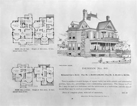 Queen Anne Victorian House Plans: An Overview - House Plans