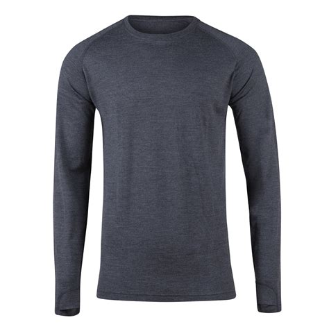 Men's Heavyweight Merino Wool Baselayer Crew | Ridge Merino