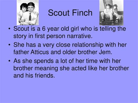 PPT - Character of Scout Finch PowerPoint Presentation, free download ...