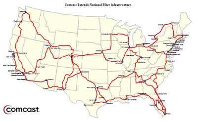 Comcast Extends National Fiber Infrastructure