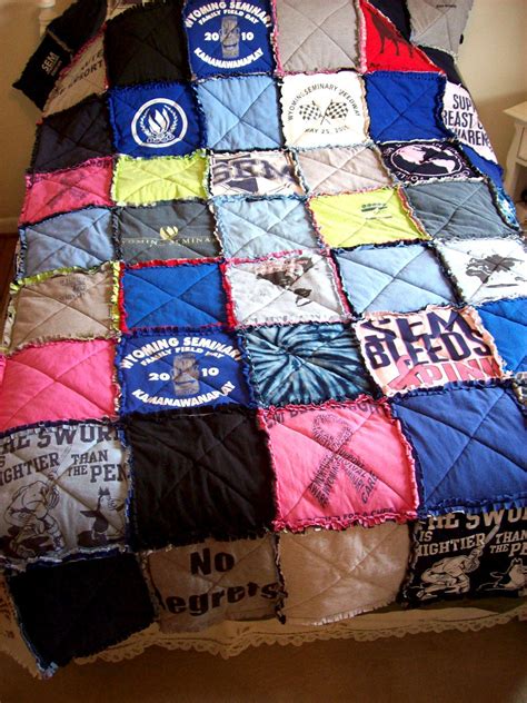 Custom T Shirt Quilt Made From Your Own Tees / Made to by ohzie, $400.00 | Quilts, Quilt making ...