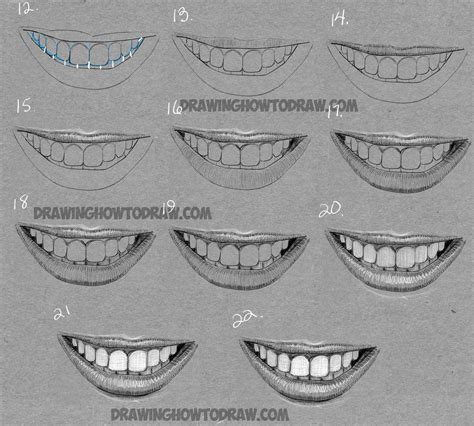 How To Draw Smiling Lips No Teeth - Drawing.rjuuc.edu.np
