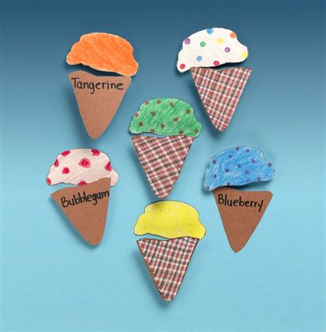 Ice Cream Cone Matching Game Craft | crayola.com