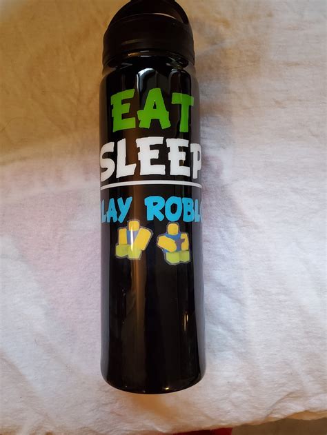 Roblox Water Bottle Roblox Roblox Stainless Steel Water | Etsy