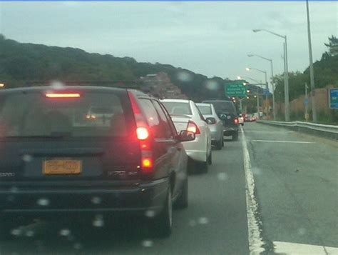 Staten Island Expressway tied in knots before Exit 13 as construction ...