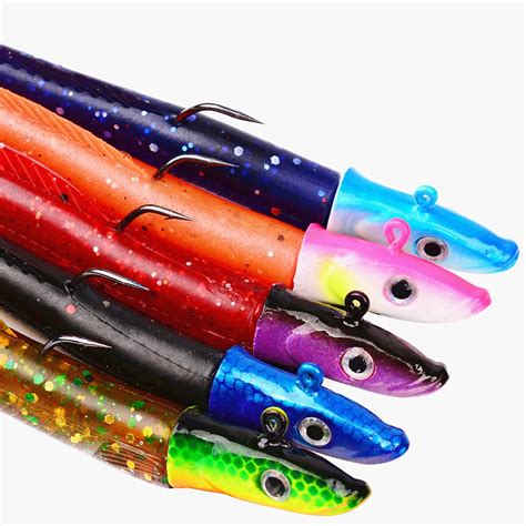 5pc 12.5cm 14g Soft lead Lure kosadaka fishing Bait striped bass lure ...