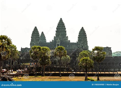 The Ancient City of Angkor Wat in Cambodia Editorial Stock Photo ...