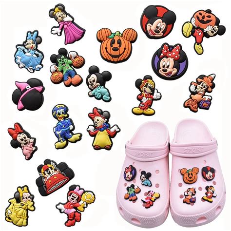 Crocs Charms Mickey Mouse | Shoes Buckle Mickey Mouse | Minnie Mouse ...