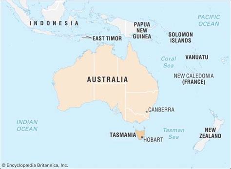 Tasmania | Flag, Facts, Maps, & Points of Interest | Britannica.com