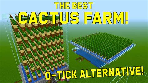 Minecraft Factions Cactus Farm Schematic