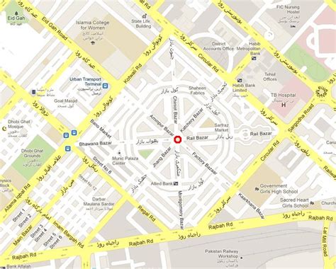 Faisalabad City Map – Paki Mag