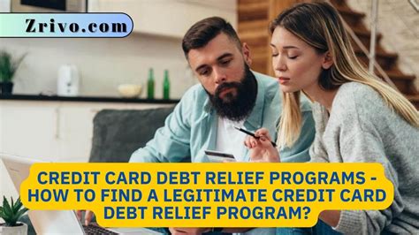 Credit Card Debt Relief Programs - How To Find A Legitimate Credit Card Debt Relief Program? 2024