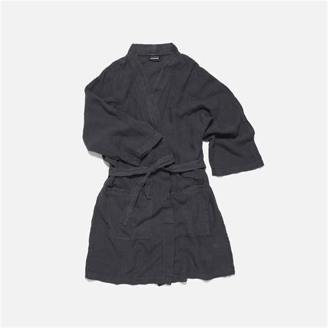 Brooklinen Linen Robe vs Brooklinen Waffle Robe - Slant