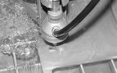 Applications for micro waterjet technology - Finepart