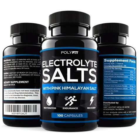 (2 Pack | 200 Salt Pills) Electrolyte Salt Tablets | Polyfit