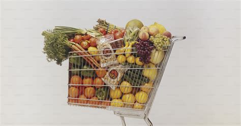 A shopping cart full of assorted fruits and vegetables photo – Shopping Image on Unsplash