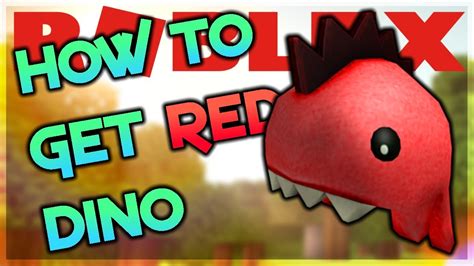 ROBLOX PROMO CODE | RED DINO HAT - YouTube