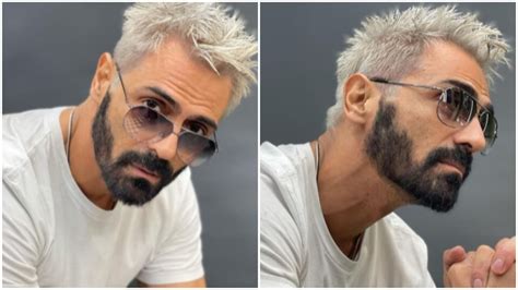 Arjun Rampal 'pushes the envelope' with platinum blonde hairstyle for ...