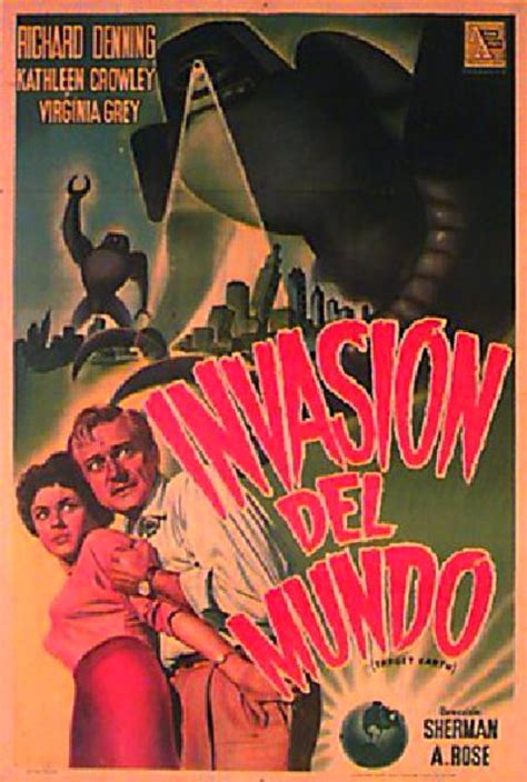 Target Earth Original 1954 Argentine Movie Poster - Posteritati Movie Poster Gallery