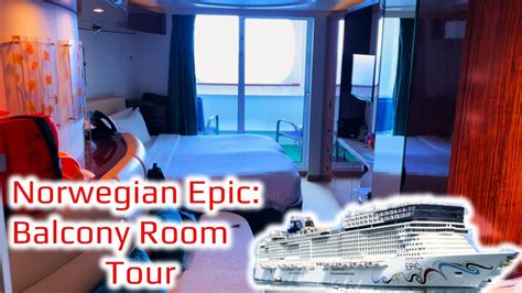 Norwegian Epic Balcony Room Tour | NCL Cruise - YouTube