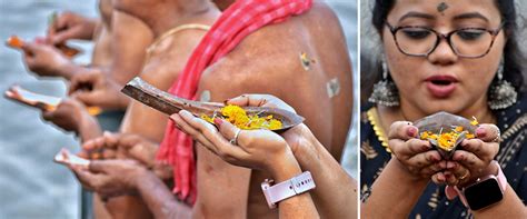 Kolkata Durga Puja | Sunny Mahalaya morning sees Kolkatans at Hooghly ghats, Bollywood actress ...