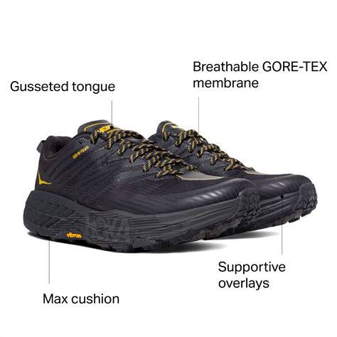 HOKA Speedgoat 4 GTX Trail Running Shoe - Men's - Footwear