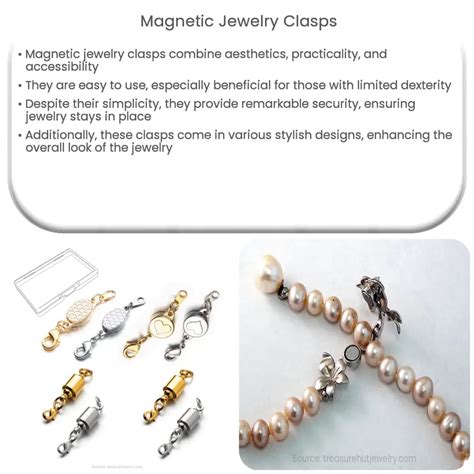 Magnetic Jewelry Clasps | How it works, Application & Advantages