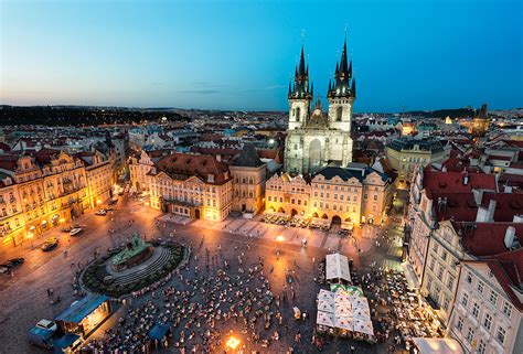 Prague By Night || Old Town Square