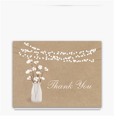 Clip Art Rustic Thank You Cards - Thank You , Free Transparent Clipart ...