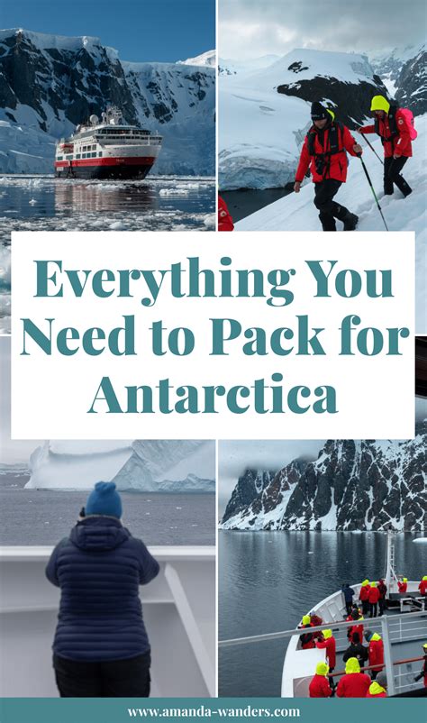 Antarctica Packing List • What to Pack for an Antarctic Cruise • Amanda Wanders