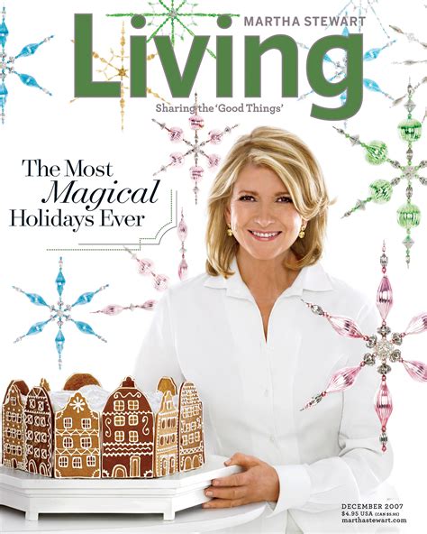 20 Years of Christmas with Martha Stewart Living Magazine Cover Layout, Magazine Covers, Potluck ...