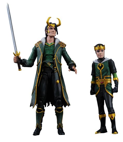 Loki Gets a New Marvel Select Figure With Kid Loki Figurine