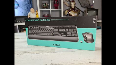 Logitech Wireless Combo MK520 Unboxing and Review - YouTube