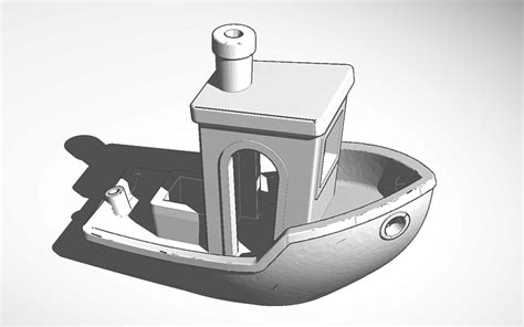 3D design The Little Boat - Tinkercad