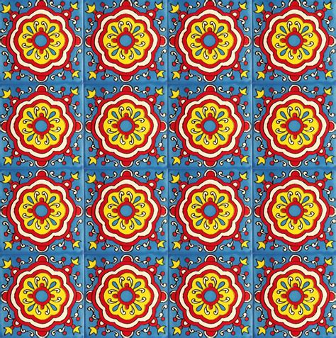 Mexican Talavera Tile – NEW 003 - Hadeda Tiles