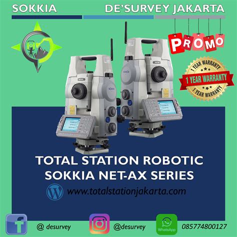 TOTAL STATION SOKKIA SET65 - Dsurvey Jakarta