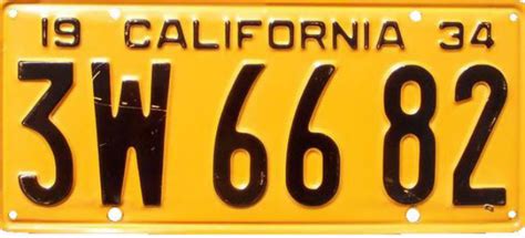 The Colorful History of California License Plates - LAmag