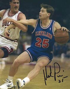 Cleveland Cavaliers #25 MARK PRICE Signed Autographed Basketball 8x10 ...