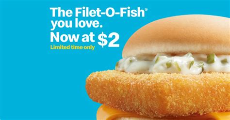 McDonald's Filet-O-Fish® is now selling for $2 for a limited time! | MoneyDigest.sg