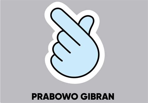 Usai Dapat Nomor 2, Gibran Pose Finger Heart, Jadi Logo Paslon? - Pantau.com