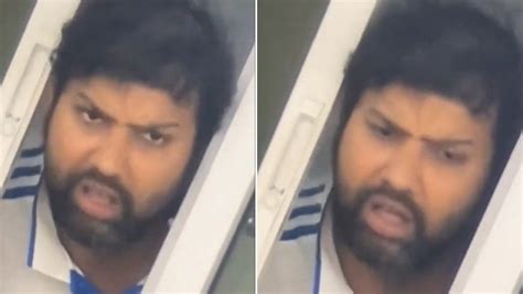 Rohit Sharma's Reaction From Dressing Room Goes Viral During 2nd IND vs ...