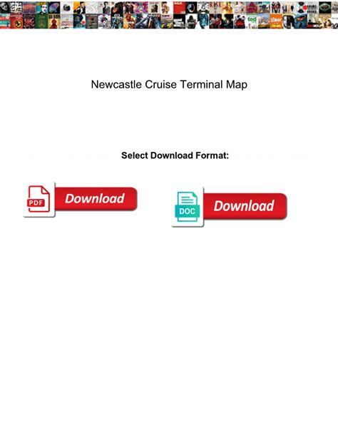 Newcastle Cruise Terminal Map - DocsLib