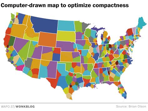 What America would look like without "gerrymandering" - Odds and Ends ...