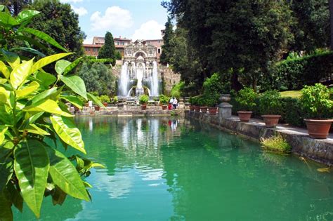 Map Of Tivoli Gardens Italy | Fasci Garden