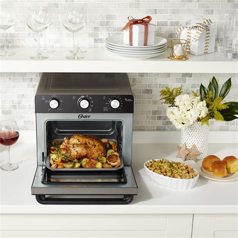 Oster Countertop Oven with Air Fryer, Black