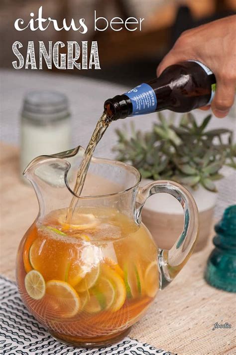 Citrus Beer Sangria Recipe - Self Proclaimed Foodie