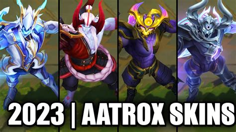 ALL AATROX SKINS SPOTLIGHT 2023 | League of Legends - YouTube