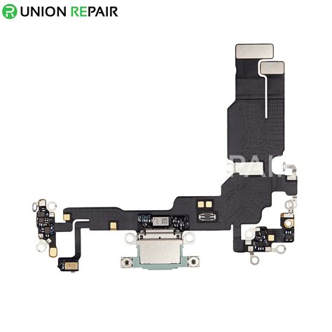 Replacement For iPhone 15 Charging Port Flex Cable-Green