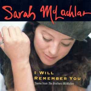 Sarah McLachlan - I Will Remember You (1995, CD) | Discogs