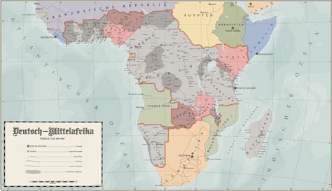 Kaiserreich- Mittelafrika 1936 : imaginarymaps | Imaginary maps, Alternate history, Fantasy map